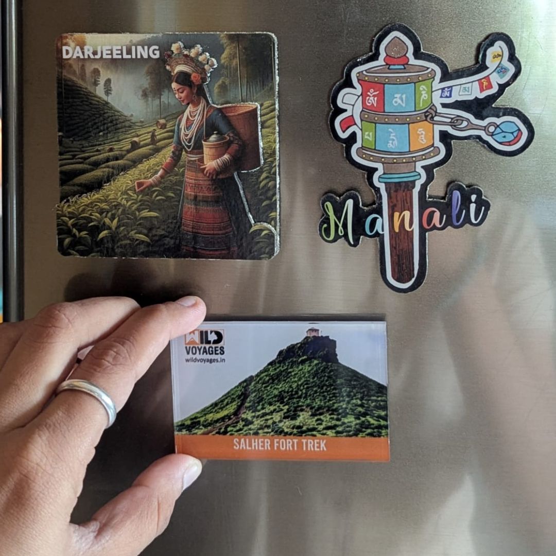 Salher Fort Trek Acrylic Fridge Magnet - Image 3