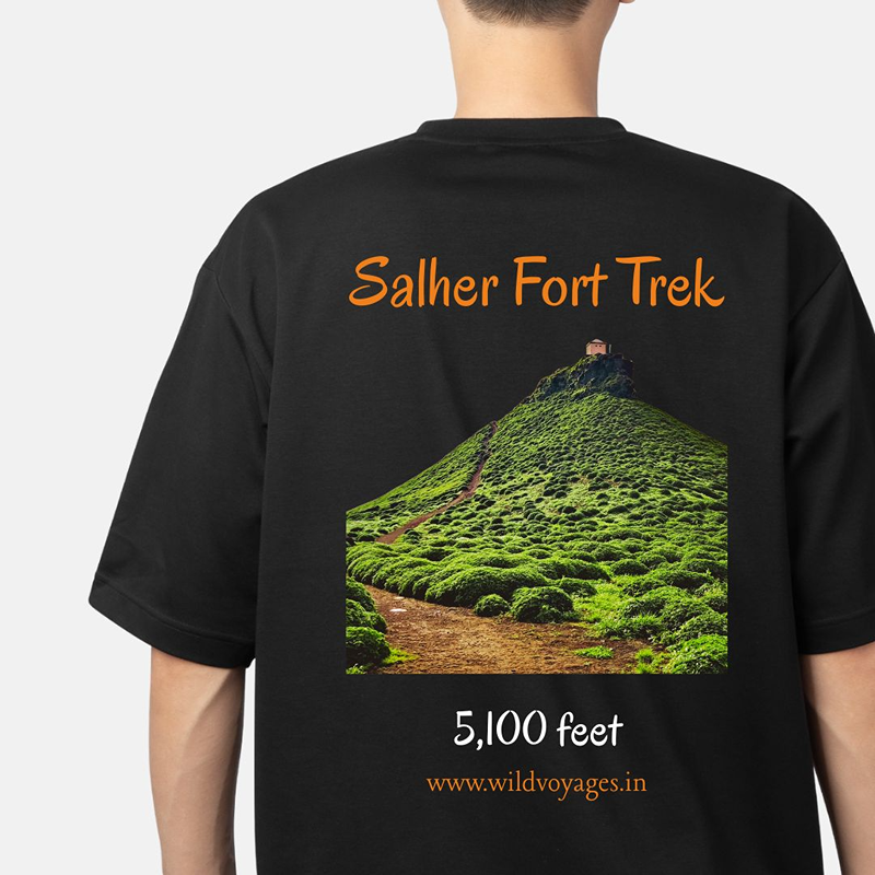 Black Salher Fort Trek Tshirt - Image 2