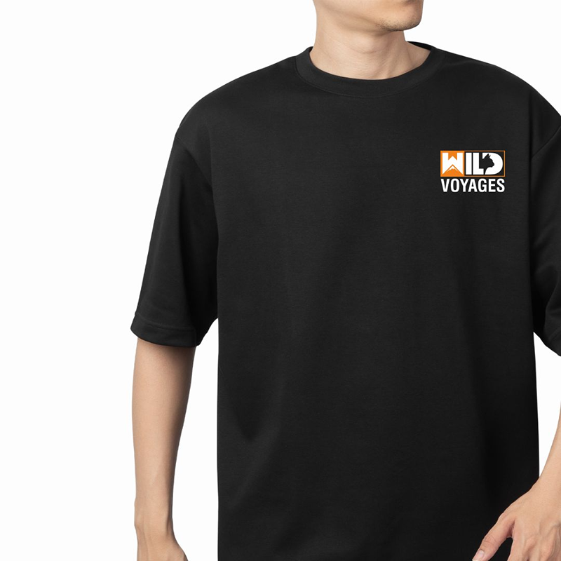 Black Salher Fort Trek Tshirt